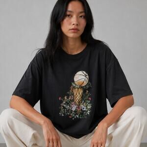 Trophy Hunting T-shirt Unisex Womens L Black Cotton Rare Golden State Warriors